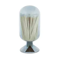Tùy Chỉnh Nhà Máy Luxury Lò Sưởi Pyrex Dome Pot 5Cm Xi Lanh Phù Hợp Với Glass Cloche Jar Chai Hộp Chủ Trong Với Trận Đấu Stick