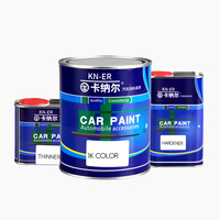 1K Auto Transparent Rouge Brillant Brillant Revêtement et Peinture Réparation de Carrosserie Peinture de Voiture