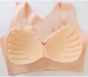 Criss-cross X tali Tank up wanita, BH Fashion korektor punggung wanita penghilang nyeri punggung tutup depan dapat dilepas - Product Image 5