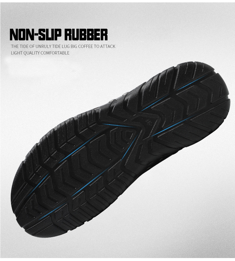 Men Rome Sandals Shoe Fashion Leather Slides Beach Slippers Casual Shoes Men