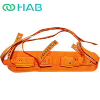 Sac de bondage - Combinaison de contention pour mummification / Asile / Contrainte / Ceintures à fermeture éclair verrouillables / Médical / Toile / HUIAIBAO H-109