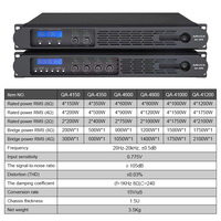 A1 haute puissance ampli pro basse boîte de son karaoké subwoofer haut-parleur fort classe d mélangeur stéréo professionnel dj audio amplificateur de puissance