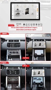 Nuevo 13 pulgadas de pantalla táctil Android reproductor de DVD del coche GPS de Radio de navegación para Land Rover Vogue 2013-2016 Range Rover Sport 2014-2016 - Product Image 3