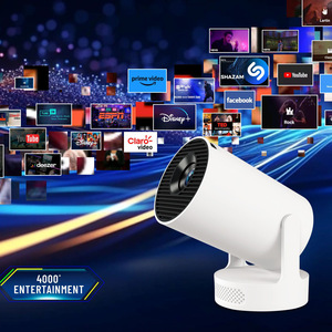 เครื่องฉายโปรเจคเตอร์4K HY300อัลตร้า HD แบบพกพาโปรเจคเตอร์แอนดรอยด์ขนาดเล็กสำหรับใช้ในบ้าน - Product Image 3
