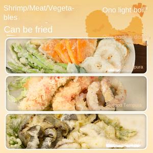 Harina para Tempura Ligera Ono, Harina para Empanizar Camarones Fritos, Pan Rallado Japonés, Harina Frita Crujiente, Harina para Empanizar Cerdo Pequeño - Product Image 4