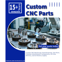 Servicios de Mecanizado CNC OEM Personalizados para Piezas de Acero Inoxidable, Titanio y Aluminio, Perforación, Tratamiento de Superficies, Certificación ISO9001