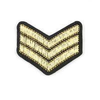 Badges pour vêtements Écusson brodé à coudre/à repasser Écusson appliqué pour vêtements Chapeau Jeans Applique de couture Accessoire de bricolage