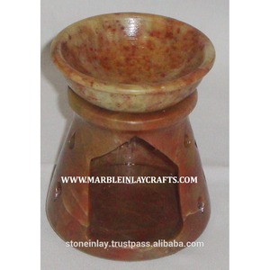 Efficient Soapstone Antique Oil Lamp - Product Image 1