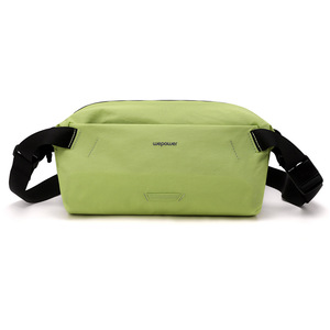 Sac banane, sac à bandoulière, sac de poitrine, sac bandoulière pour homme, grande capacité, pour le quotidien et les voyages, avec logo personnalisé, style mode - Product Image 3