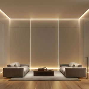 Bande lumineuse LED COB 24V/12V 3mm Mini découpable flexible blanc chaud intelligent CRI 90 IP20 télécommande 7W/m CE RoHS - Product Image 6