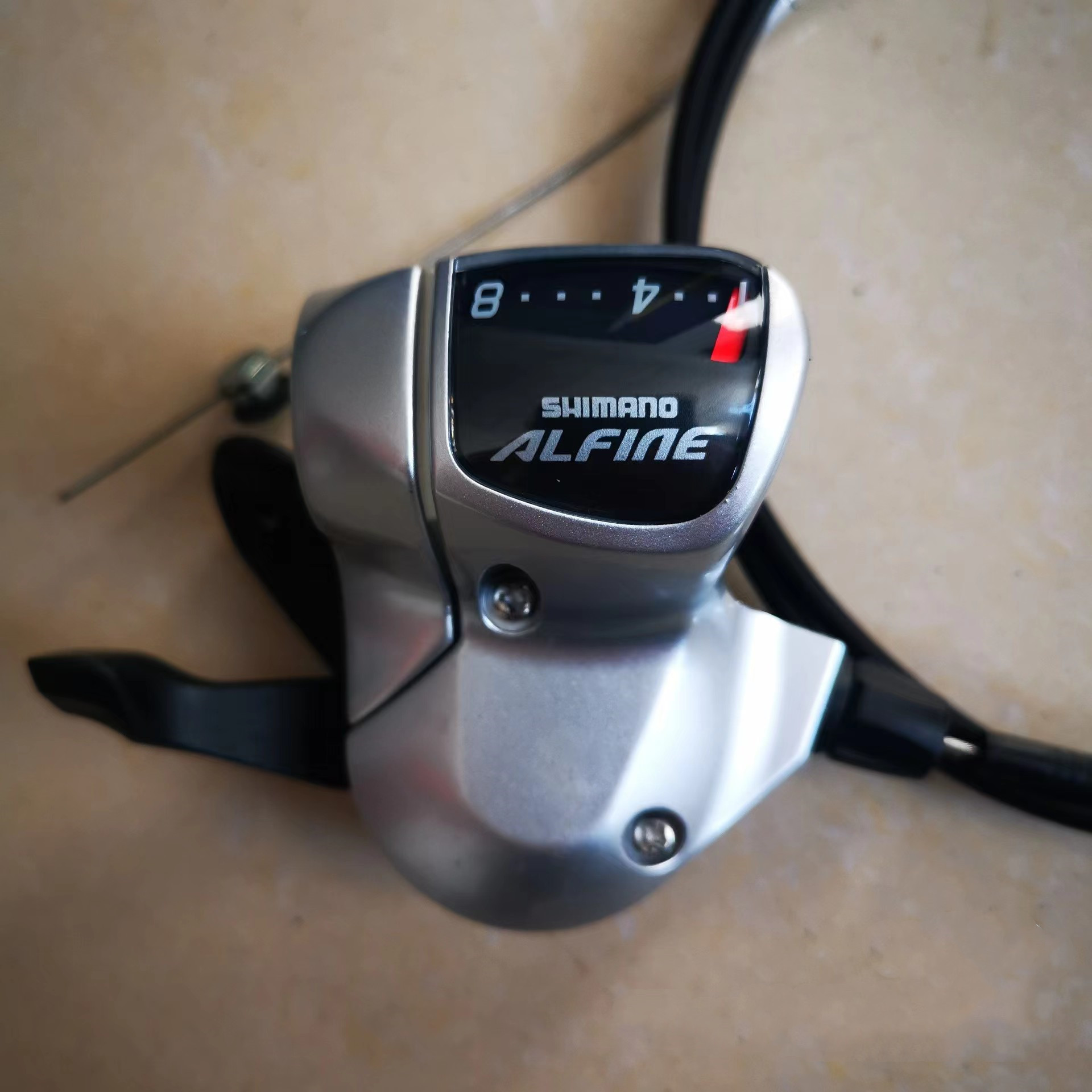 SHIMANO ALFINE SG-S500 32h、SL-S7000-8セット SHIMANO ALFINE SG-S500 32h シフトレバー SL-S7000-8セット