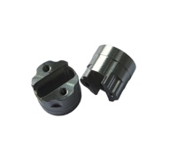 Base de montage rainurée en acier inoxydable de qualité industrielle, usinée CNC, usinée par électroérosion à fil, précision 0,01 mm pour équipement d'automatisation