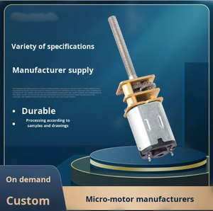 Motore a Riduzione N20 con 12 Ingranaggi, Albero Filettato, Micro Motore ad Alta Coppia, Modello WL-12GFN20M 3, Fornitura Diretta dal Produttore di Shenzhen - Product Image 4