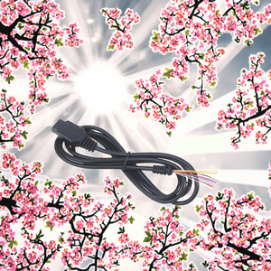 9-pin 1.5m cáp mở rộng Điều kiện Mới trò chơi phụ kiện cho SEGA GENESIS 2 MD2 xử lý kết nối dây cho Mega ổ đĩa - Product Image 6