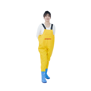 Pantalon de pêche en PVC imperméable avec poche zippée pour activités nautiques, plage, ruisseaux et sports de plein air - Product Image 2