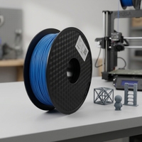HELLO3D Profesional OEM/ODM PLA Matte Filament Grosir Kustom Harga Terbaik 1kg 1.75mm Filamen Printer 3D Gulungan 330m Panjang