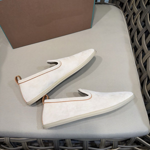 Scarpe Mocassino da <span class=keywords><strong>Uomo</strong></span> in Camoscio con Suola in TPU, Punta Tonda, Comode Slip-on, Traspiranti, Massaggianti, Deodoranti, per Tutte le Stagioni - Product Image 2
