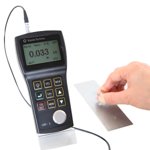 Alat Ukur Ketebalan Ultrasonik Presisi <span class=keywords><strong>UM</strong></span>-3 untuk Menguji Plat/Pipa/Katup Baja dengan Ketebalan Dinding 0,001 - Product Image 1