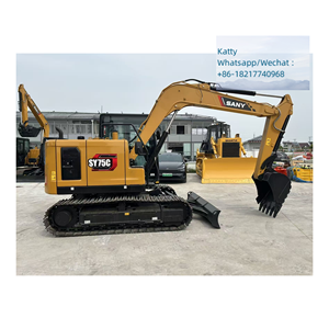 ใช้แล้ว Sany 75 7TON เครื่องขุดมือสอง SY75C มือสองใช้รถขุด SY60C 75C SY75C - Product Image 5