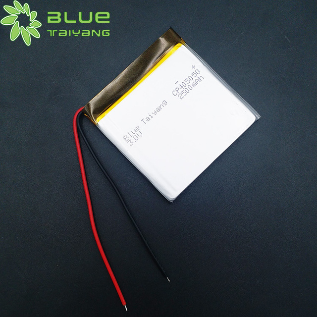 3.0v CP Pouch Battery Ultra Thin Cell Lithium Manganese Soft Pack Battery CP405050 3.0V 2500mAh for Smoke Detector & GPS Tracker
