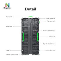 Pantalla LED para Exteriores P2.97 de 3x2m, Video Wall Publicitario, 5500nits de Brillo, HDR10+, IP65 Impermeable, Frecuencia de Actualización de 7680Hz
