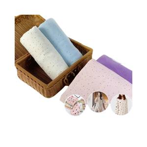 100% <span class=keywords><strong>coton</strong></span> doux 130GSM Double couche tissé impression <span class=keywords><strong>gaze</strong></span> <span class=keywords><strong>de</strong></span> couleur naturelle tissus crêpe musulman pour garçon chemises bébé vêtements - Product Image 6