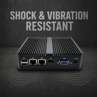 Computadora Industrial Integrada sin Ventilador YCT J4125 2xCOM 4xUSB 3.0 8GB DDR4 256GB WiFi Sistema de Seguridad Monitoreo Remoto