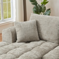 Vakuumverpacktes L-förmiges Sofa-Set für das Wohnzimmer – Komprimiertes Schlafsofa