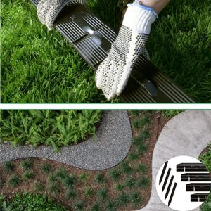 Customized Outdoor <strong>Metal</strong> Flower Bed Aluminum <strong>Garden</strong> Edging Lawn Grass <strong>Garden</strong> <strong>Edger</strong> Landscape Edging - Product Image 3