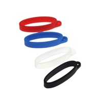 Cordon en silicone de 40 mm avec boucle de suspension pour gobelets de cola/thé au lait, accessoires de bar automatiques pour plateaux à cocktails et à collations