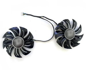 Ventilador de tarjetas gráficas GA91B2U PLA09215B12H, para Odeon PowerColor Red Devil Dragon AX <span class=keywords><strong>RX</strong></span> <span class=keywords><strong>480</strong></span> 470 580, refrigeración de tarjeta de vídeo - Product Image 2