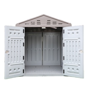 Promotional Various Durable Using Domestic Garden Plastic Shed Outdoor Storage