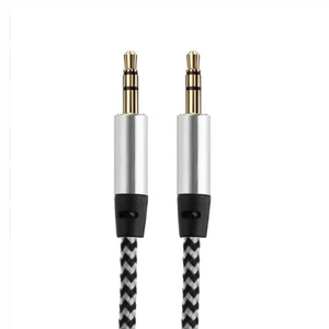 Colorful 3.5 mm Fabric Braided AUX <b>Cable</b> 3.5mm Jack AUX Audio <b>Cable</b> - Product Image 5