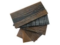 Revêtement de terrasse WPC extérieur imperméable personnalisable, technique de grain de bois 3D embossé, brossé, à emboîtement double verrouillage