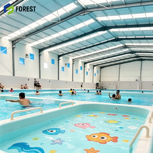 Estructura de Acero para Piscina, Diseño Personalizado, Alta Altura, para Deportes Acuáticos - Product Image 1