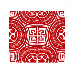 Baldosa de Cemento Encaustic CTS 70x70mm/150x150mm - Acento Interior Moderno para Villa - Origen Vietnam Acabado Mate Negro Garantía de 5 Años - Product Image 1