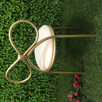 Chaise d'enfant papillon durable en forme d'arc, empilable, en fer, design moderne, qualité supérieure, pour usage commercial extérieur et hôtelier – Offre Spéciale