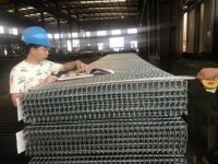 Grille en acier galvanisé à chaud pour plateformes d'usines de transformation alimentaire