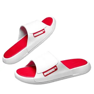 Nicecin sandal Anti slip pria, Kasut EVA tebal, lembut luar ruangan, pantai, nyaman rumah tangga musim panas