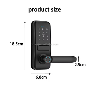 अस्थायी पासवर्ड अनलॉक सुविधाजनक यूएसबी चार्ज नेविगेशन रिमोट कंट्रोल डिजिटल फिंगरप्रिंट स्मार्ट डोर लॉक - Product Image 5