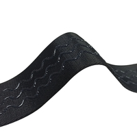 Sangles antidérapantes en silicone à points ondulés, garnitures en caoutchouc pour vêtements de sport d'extérieur, sangles extensibles et durables