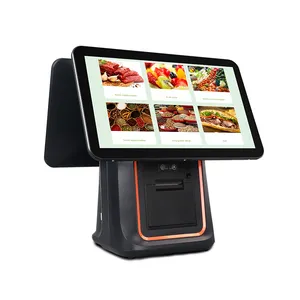 Factory professional All in One POS System Register Terminal Touch desktop Restaurant Supermarket Hotel Exclusive Design POS PC