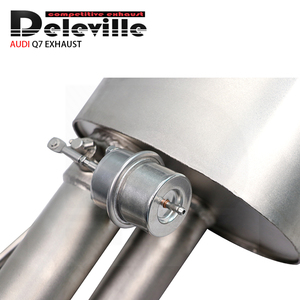 Échappement Catback Deleville pour Audi Q7 2010-2023 Performance Valvetronic échappement silencieux système d'échappement de tuyau en acier inoxydable - Product Image 5