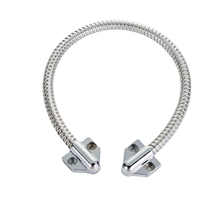 Bucle de puerta oculto de acero protegido contra rayos UV personalizado Cable conector de aleación de Zinc Bucle de puerta blindado oculto - Product Image 2