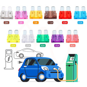 Fusible de Cuchilla para Automóvil, Tipo Mini, Bajo Voltaje, Bajo Perfil, 1-40A, 32V-80V, Estándar Original, ATM ATY ATC ATO <span class=keywords><strong>ATN</strong></span> - Product Image 1