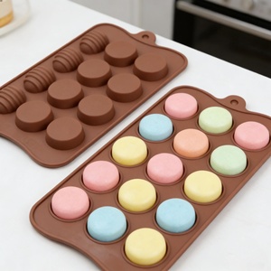 แม่พิมพ์ซิลิโคนทำช็อกโกแลต 15 หลุม ลดราคาพิเศษ อุปกรณ์ทำขนม DIY เหมาะสำหรับใช้ในบ้านและร้านอาหาร - Product Image 1