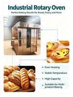 Harga Mesin Panggang Roti Oven Rak Putar Gas Penjualan Langsung Pabrik