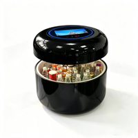 Refrigerador de Mesa Tipo OEM, Portátil, con Carga Inalámbrica, Pantalla Táctil Inteligente, Mesa de Centro con Refrigerador