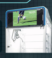 Machine à griffes avec écran LCD, affichage vidéo de jeu commercial, logo personnalisé et accepteur de monnaie