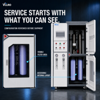 Station d'eau intelligente automatisée à haut débit avec PLC pour la teinture et la finition textile à grande échelle